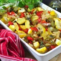 Dietetyczne Leczo Pieczone W Piekarniku (296 Kcal)