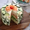 Kanapkowy tort