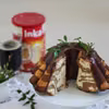 Babka zebra z kawą