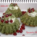 Szpinakowe babeczki