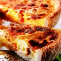 Quiche Lorraine z cebulką i chili.