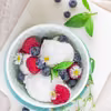 Wegańskie lody kokosowe