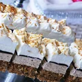 ,,Ciasto orzechowe z kawową galaretką i masą Russel” Idealne na święta!