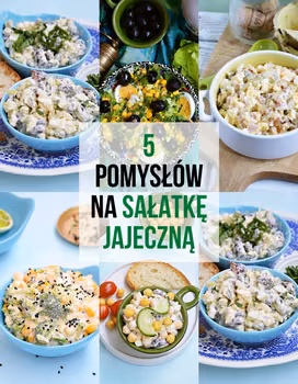 Pomysły na sałatki jajeczne