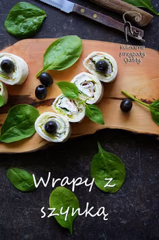 Wrapy z szynką