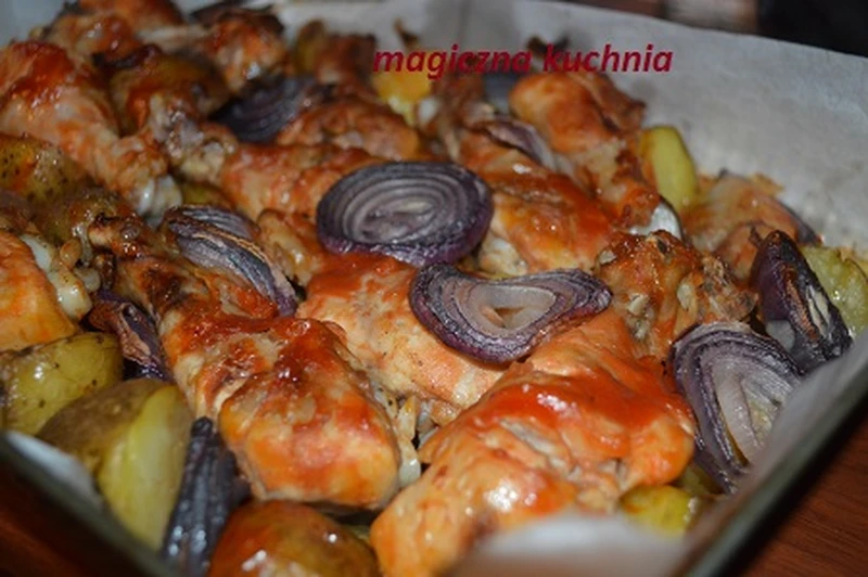 Pomysłowy obiad - kurczak barbecue