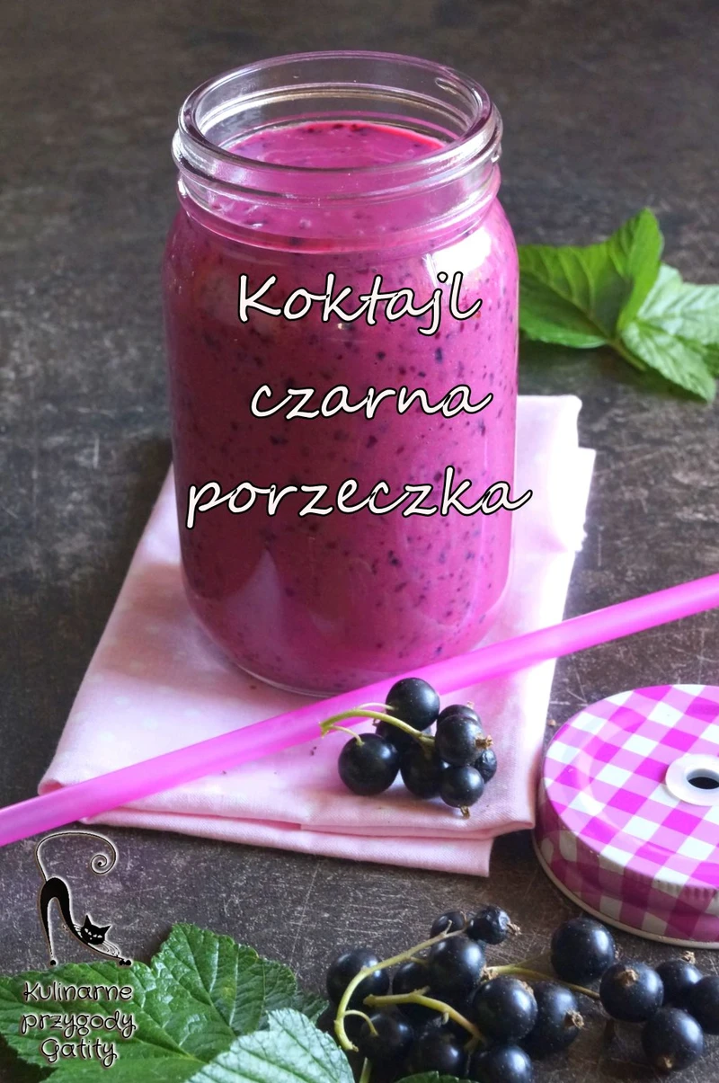 Koktajl czarna porzeczka