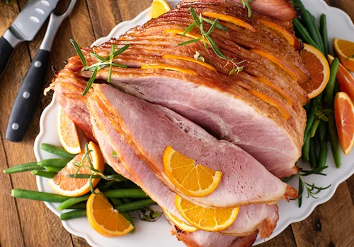 Soczysta szynka w pomarańczowej glazurze! To mój przepis na świąteczny stół lub uroczysty obiad