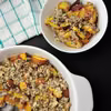 Crumble z Brzoskwiniami