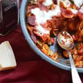 Zapiekanka makaronowa – leczo