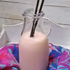koktajl banan+truskawki
