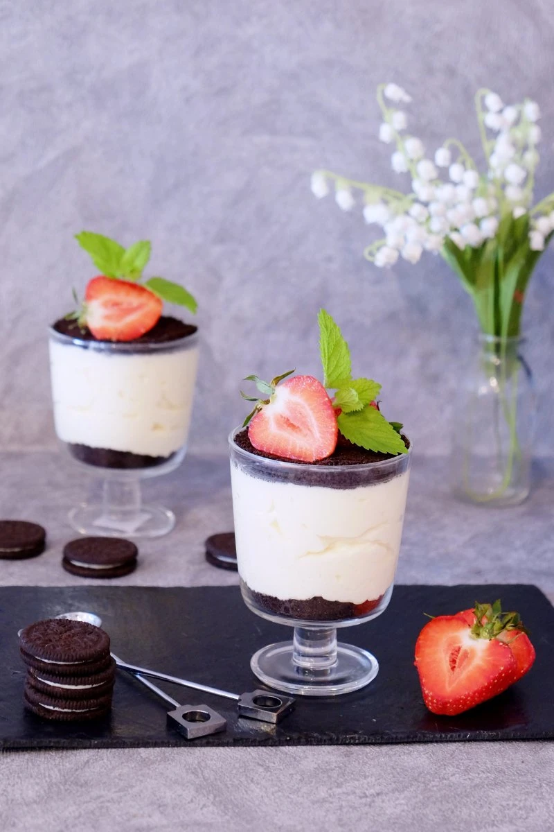 Deser z ciasteczkami Oreo