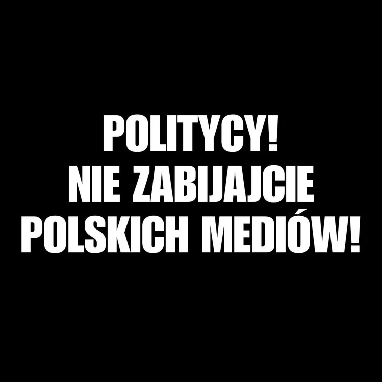 Zdjęcie "Politycy! Nie zabijajcie polskich mediów!" - Ważny Apel i Ostrzeżenie przed Kryzysem w Polsce! #1