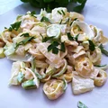 Sałatka z tortellini, porem i ananasem!