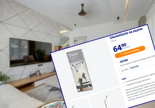 Te lampki na szynie z Action za 64 zł zrobią robotę w pokoju! Regulacja światła, wygodny pilot i nowoczesny design - idealne na sufit i ścianę