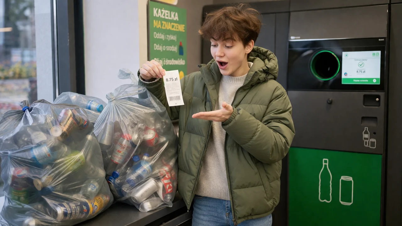 Zarobił ponad 1700 zł na butelkach. System kaucyjny zaskakuje Polaków