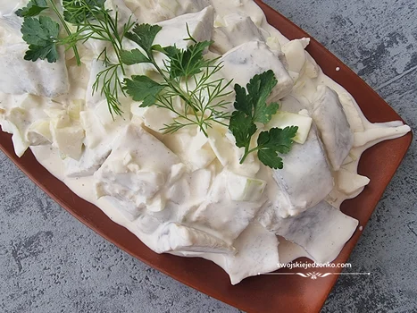 Śledzie w śmietanie - najlepsze !!
