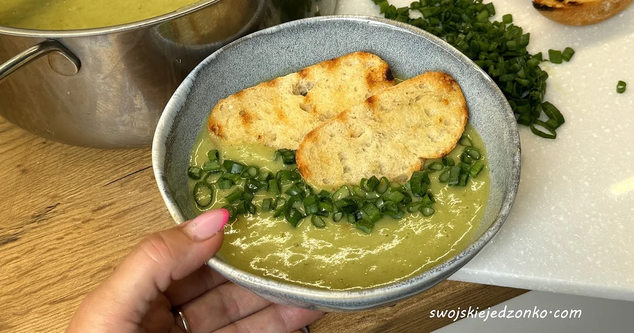 Zupa krem z dymki - prosty przepis