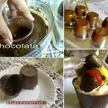 Zrób kubeczki z czekolady