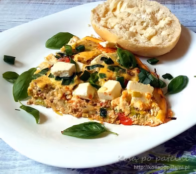 Frittata z warzywami