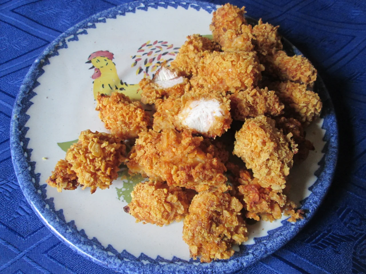 Nuggetsy z kurczaka light - pieczone w maślankowej marynacie