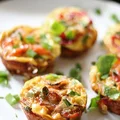 Śniadaniowe muffinki z jajek
