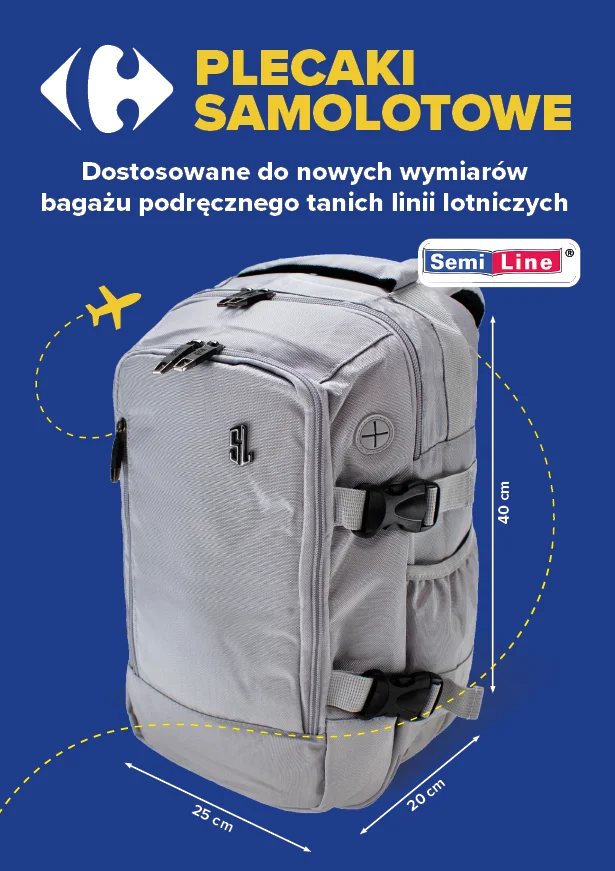 Zdjęcie Carrefour sprzedaje plecaki do tanich linii lotniczych! Za tą cenę rozejdą się jak ciepłe bułeczki #2