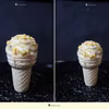 Domowy sorbet bananowy z kruszonką, bez maszynki