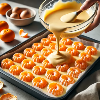Mandarynki układam na herbatnikach i zalewam masą serową! Ten deser bez pieczenia zrobisz w 20 minut