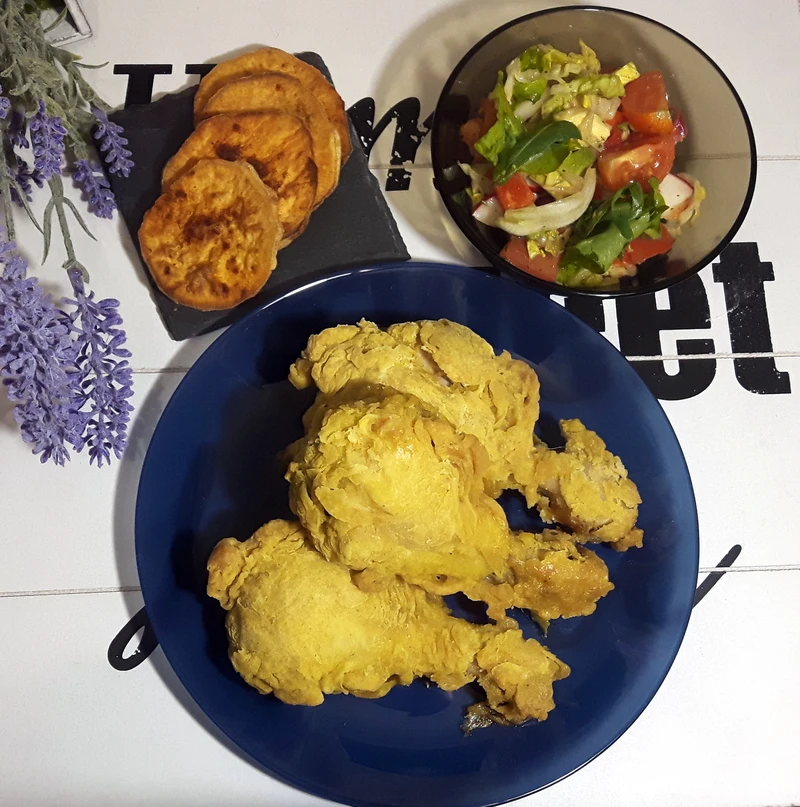 PODUDZIA Z KURCZAKA W CIEŚCIE CURRY