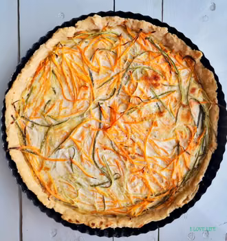 Tarta z marchewką i cukinią