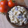 Pasta jajeczna z czerwoną fasolą