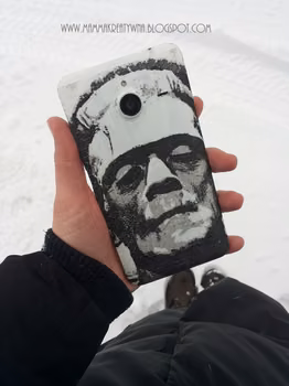 DIY- własnoręczne ozdabianie telefonu