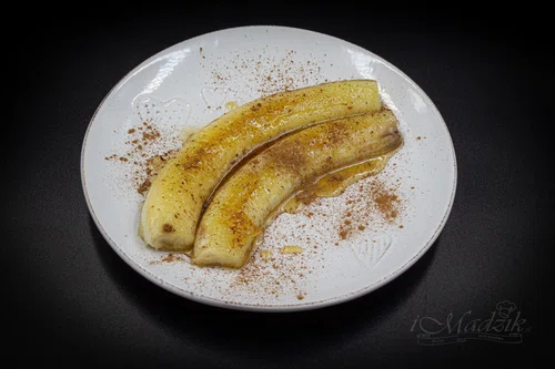 Banan smażony na miodzie