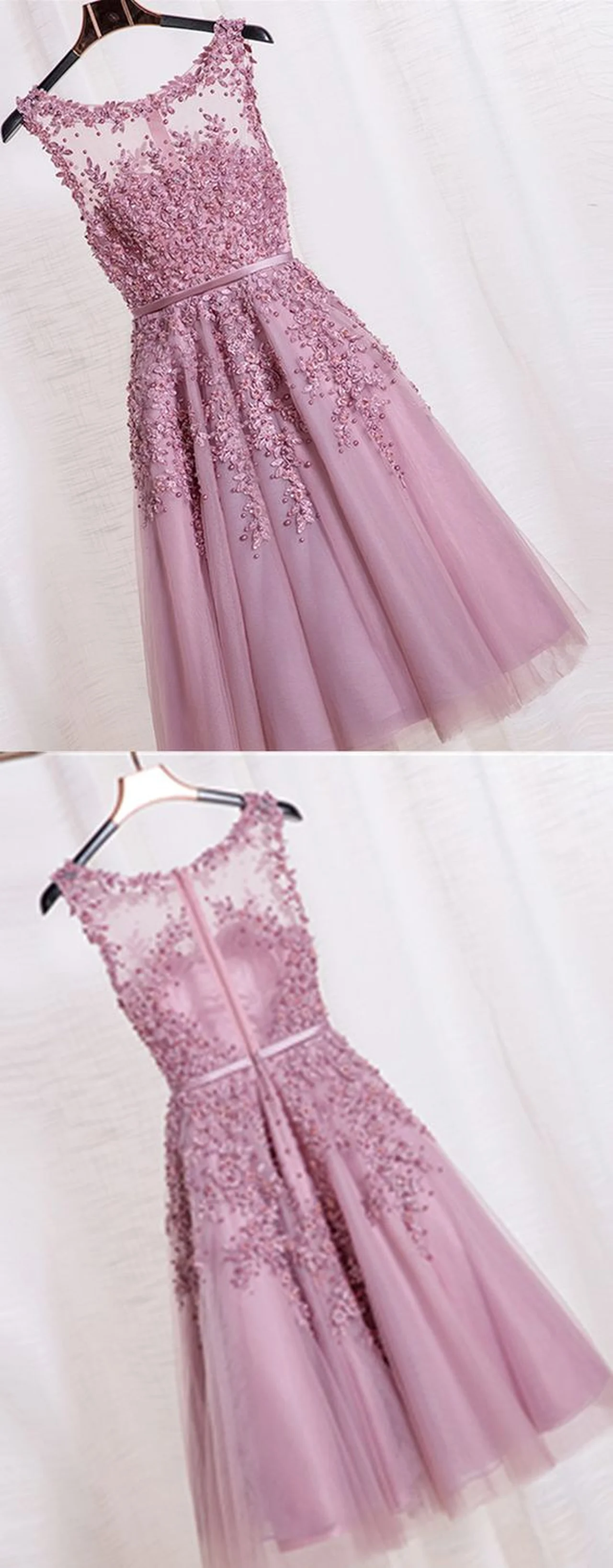 Różowiutka sukienka