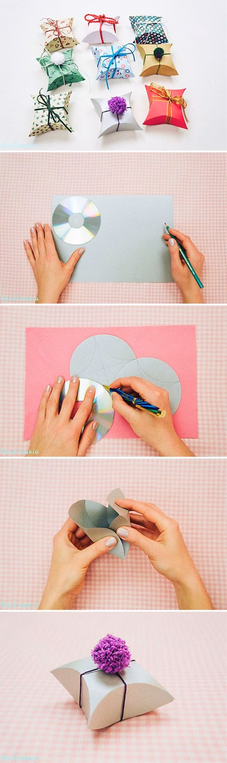 DIY- pudełka na prezenty