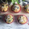 MUFFINY NA KEFIRZE Z JAGODAMI