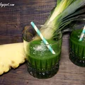 Koktajl szpinakowy z ananasem i kiwi