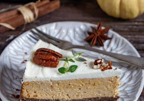 Jesienny sernik dyniowy