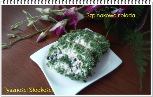 Szpinakowa rolada