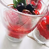 Fit pudding chia z malinami i polewą czekoladową