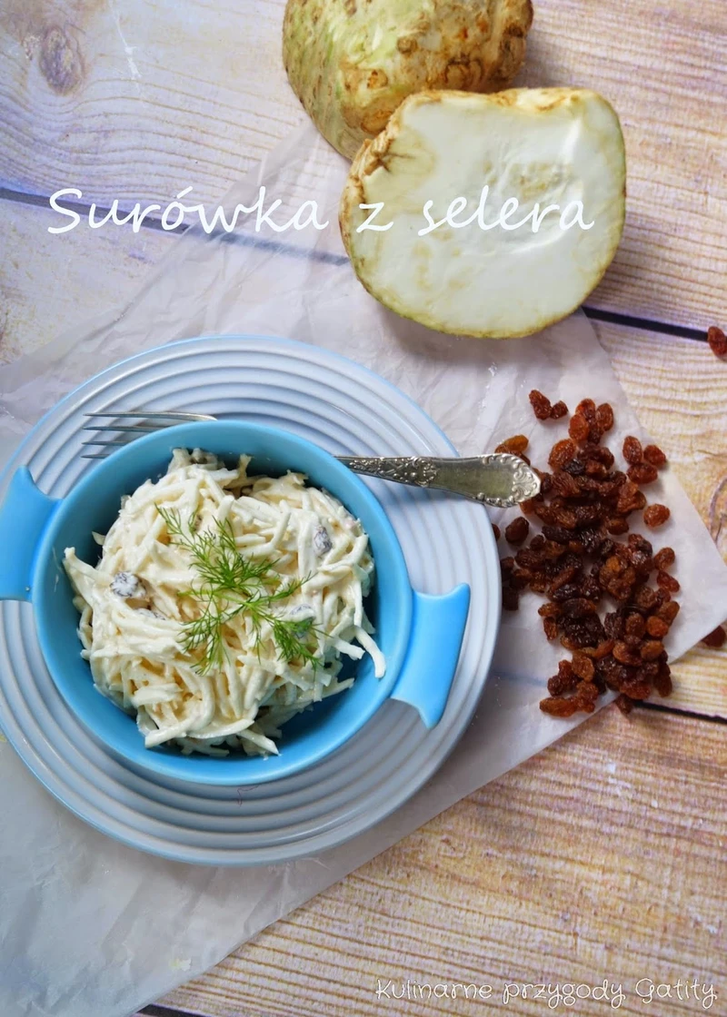 Zdrowa surówka  z selera