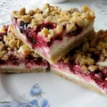 Fit ciasto na kruchym spodzie z serem i owocami