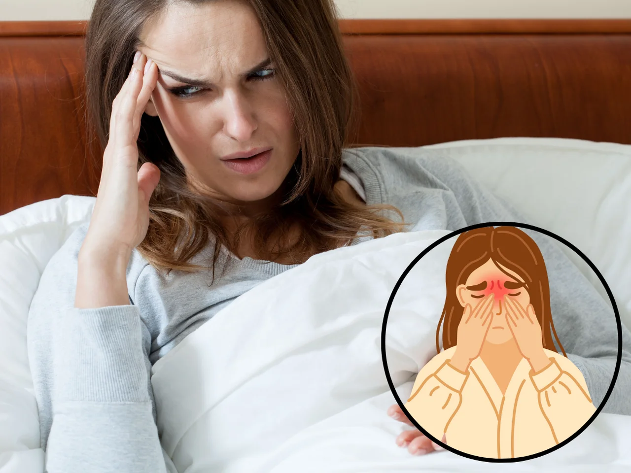 Dlaczego zatoki bolą najbardziej rano? Sprawdź, co robisz źle podczas snu