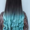 Niebieskie ombre
