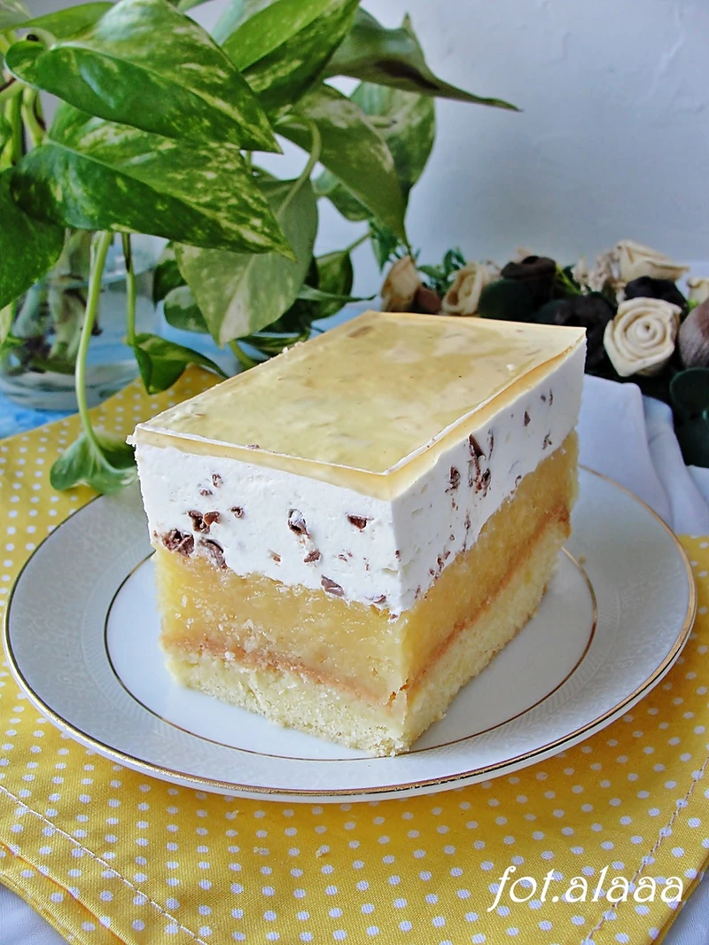 Ciasto jabłecznik stracciatella