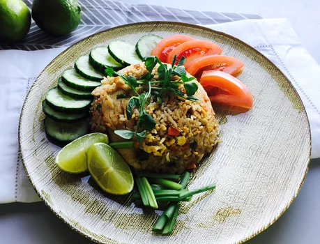 Fried Rice Chicken - smażony ryż po tajsku