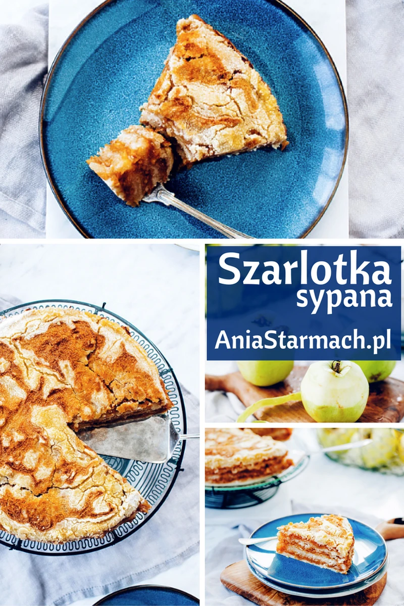 Sypana szarlotka Ani Starmach