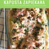 Kapusta zapiekana pod beszamelem