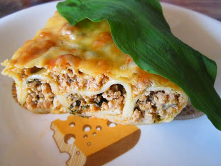 Lasagne z mięsem mielonym